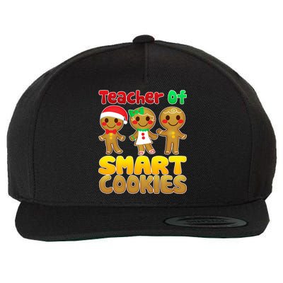 Teacher Of Smart Cookies Christmas Wool Snapback Cap