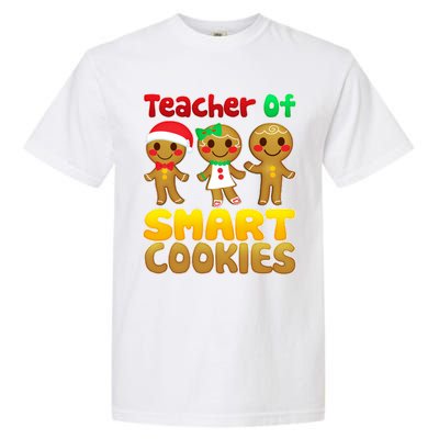 Teacher Of Smart Cookies Christmas Garment-Dyed Heavyweight T-Shirt