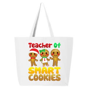 Teacher Of Smart Cookies Christmas 25L Jumbo Tote