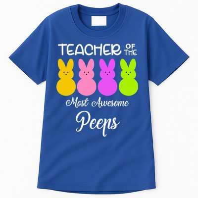 Teacher Of The Cutest Peeps Easter Bunny Tall T-Shirt