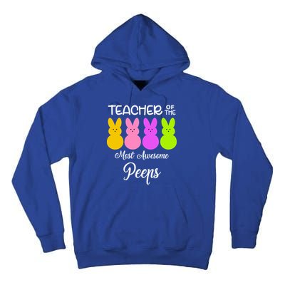 Teacher Of The Cutest Peeps Easter Bunny Tall Hoodie