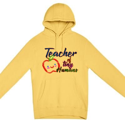 Teacher Of Tiny Humans Premium Pullover Hoodie