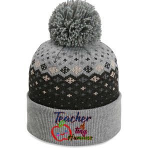 Teacher Of Tiny Humans The Baniff Cuffed Pom Beanie