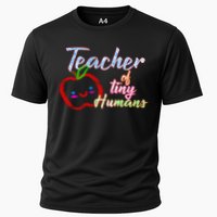Teacher Of Tiny Humans Cooling Performance Crew T-Shirt