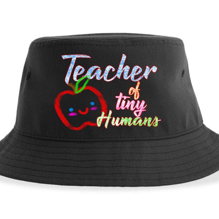 Teacher Of Tiny Humans Sustainable Bucket Hat