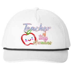 Teacher Of Tiny Humans Snapback Five-Panel Rope Hat