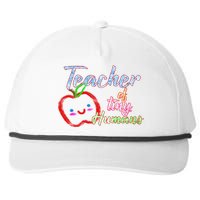 Teacher Of Tiny Humans Snapback Five-Panel Rope Hat