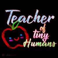 Teacher Of Tiny Humans 16 in Basic Backpack