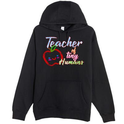 Teacher Of Tiny Humans Premium Pullover Hoodie