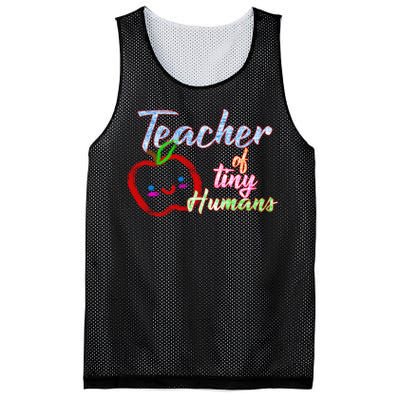 Teacher Of Tiny Humans Mesh Reversible Basketball Jersey Tank