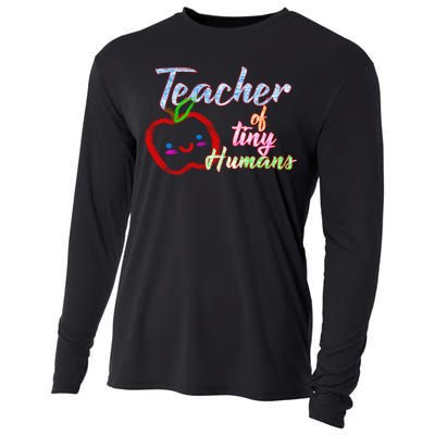 Teacher Of Tiny Humans Cooling Performance Long Sleeve Crew