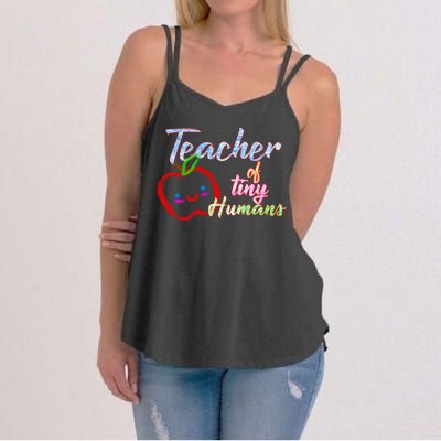 Teacher Of Tiny Humans Women's Strappy Tank