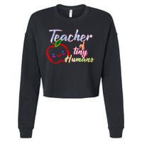 Teacher Of Tiny Humans Cropped Pullover Crew
