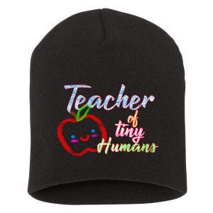 Teacher Of Tiny Humans Short Acrylic Beanie