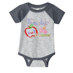 Teacher Of Tiny Humans Infant Baby Jersey Bodysuit