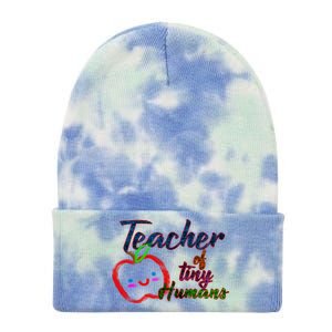 Teacher Of Tiny Humans Tie Dye 12in Knit Beanie