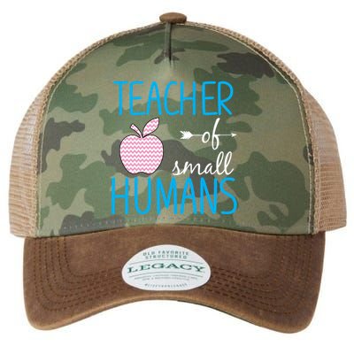 Teacher Of Tiny Humans Apple Legacy Tie Dye Trucker Hat