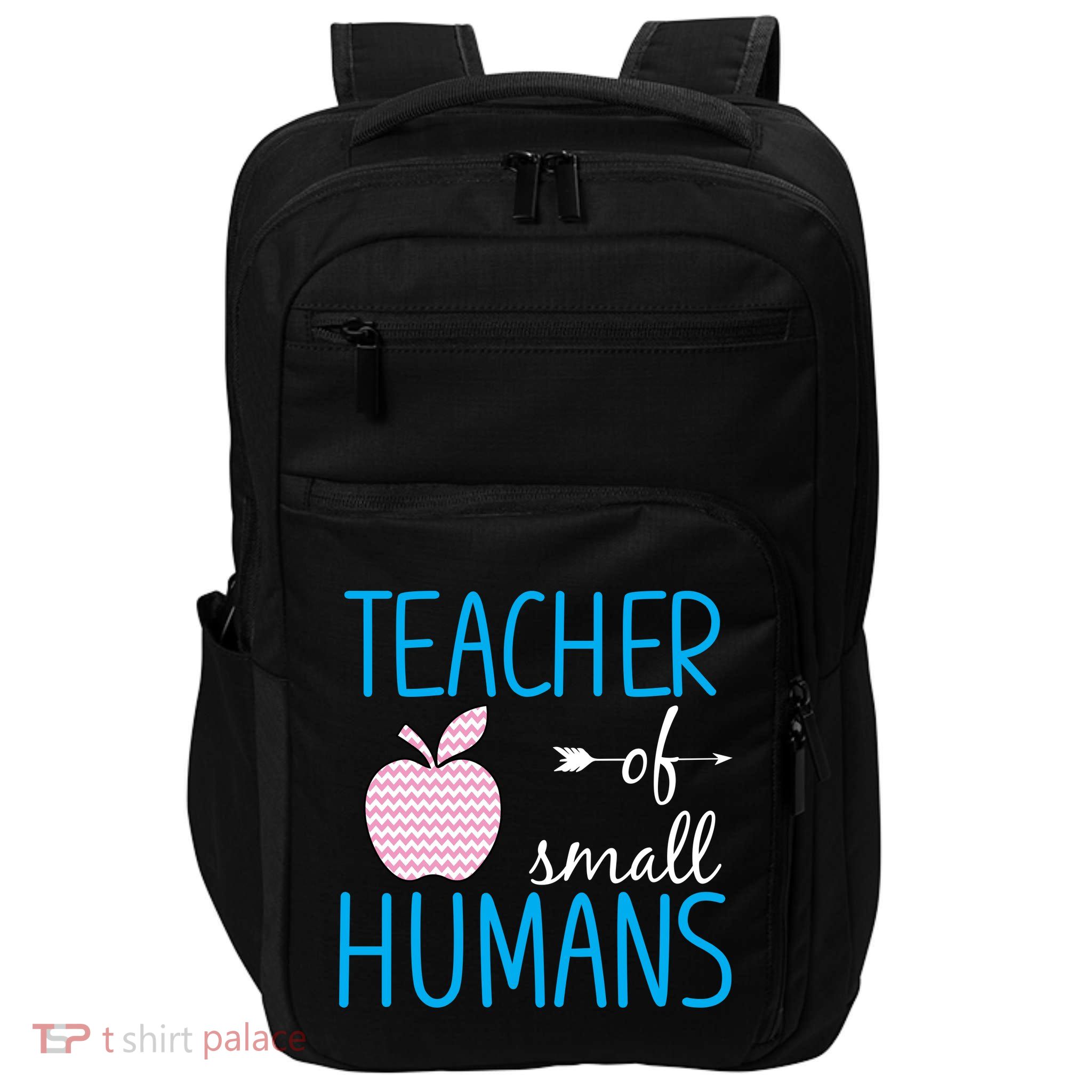 Teacher Of Tiny Humans Apple Impact Tech Backpack
