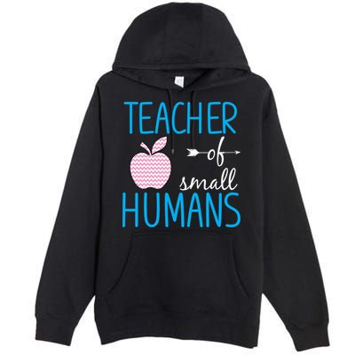 Teacher Of Tiny Humans Apple Premium Pullover Hoodie
