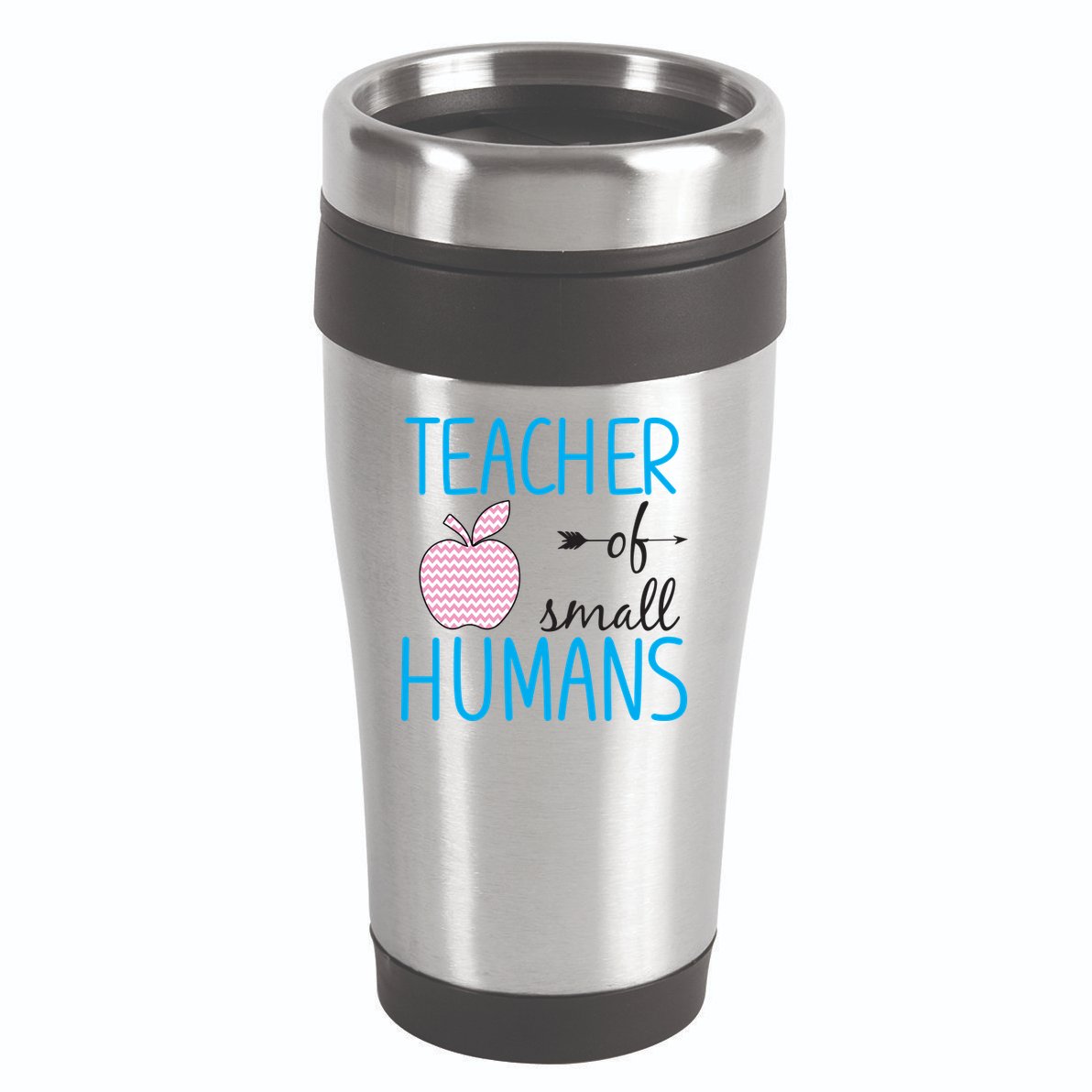 Teacher Of Tiny Humans Apple 16oz Travel Tumbler