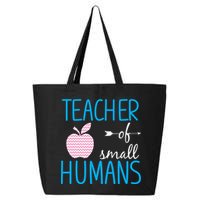 Teacher Of Tiny Humans Apple 25L Jumbo Tote
