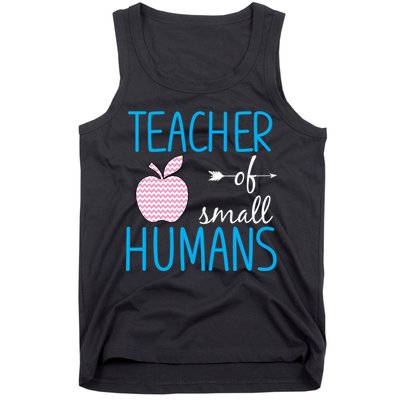 Teacher Of Tiny Humans Apple Tank Top