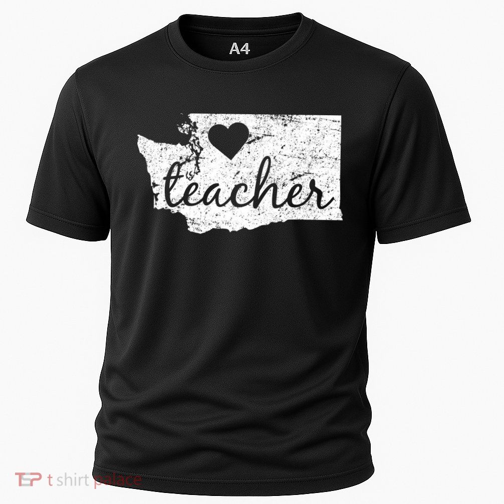 Teacher Red For Ed Washington Public Education Performance Shirt
