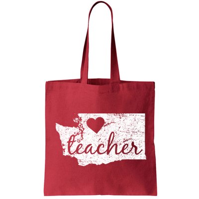 Teacher Red For Ed Washington Public Education Bag