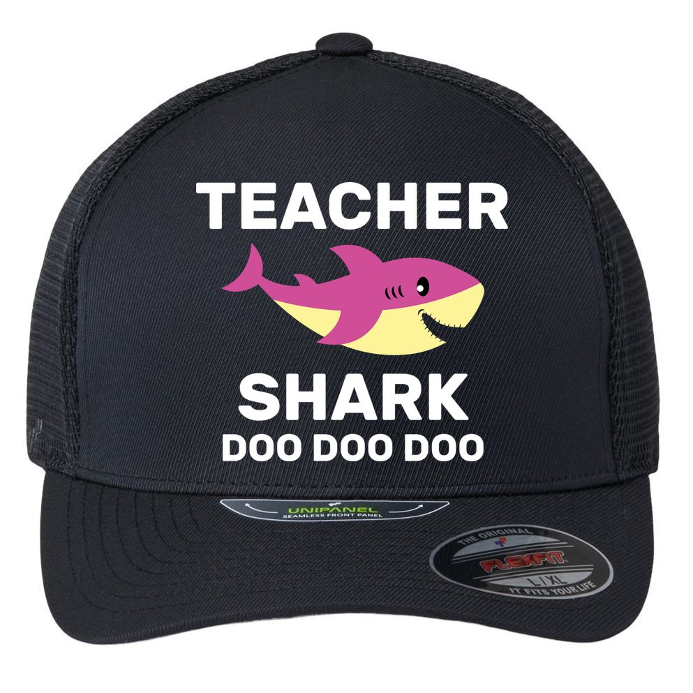 Teacher Shark Flexfit Unipanel Trucker Cap