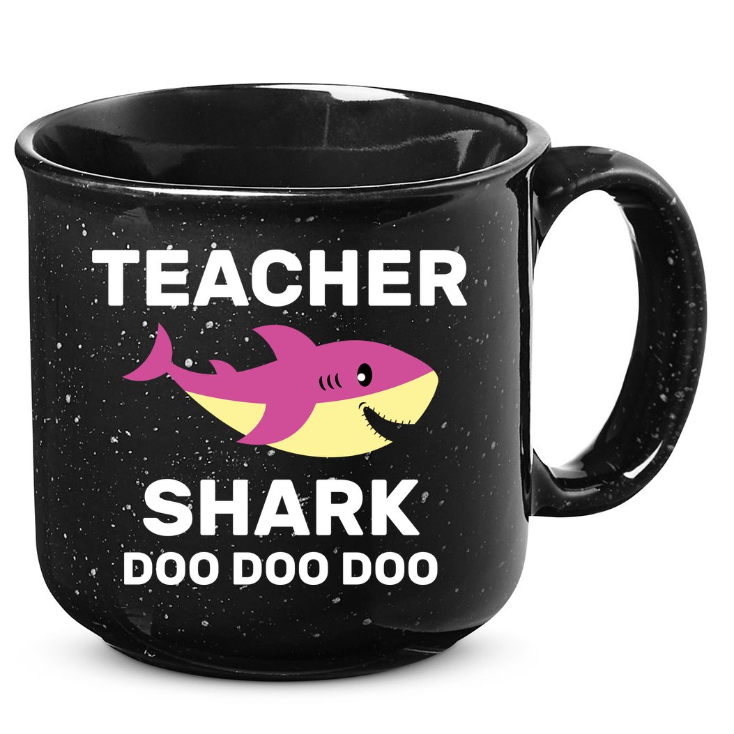 Teacher Shark 15oz Campfire Ceramic Mug