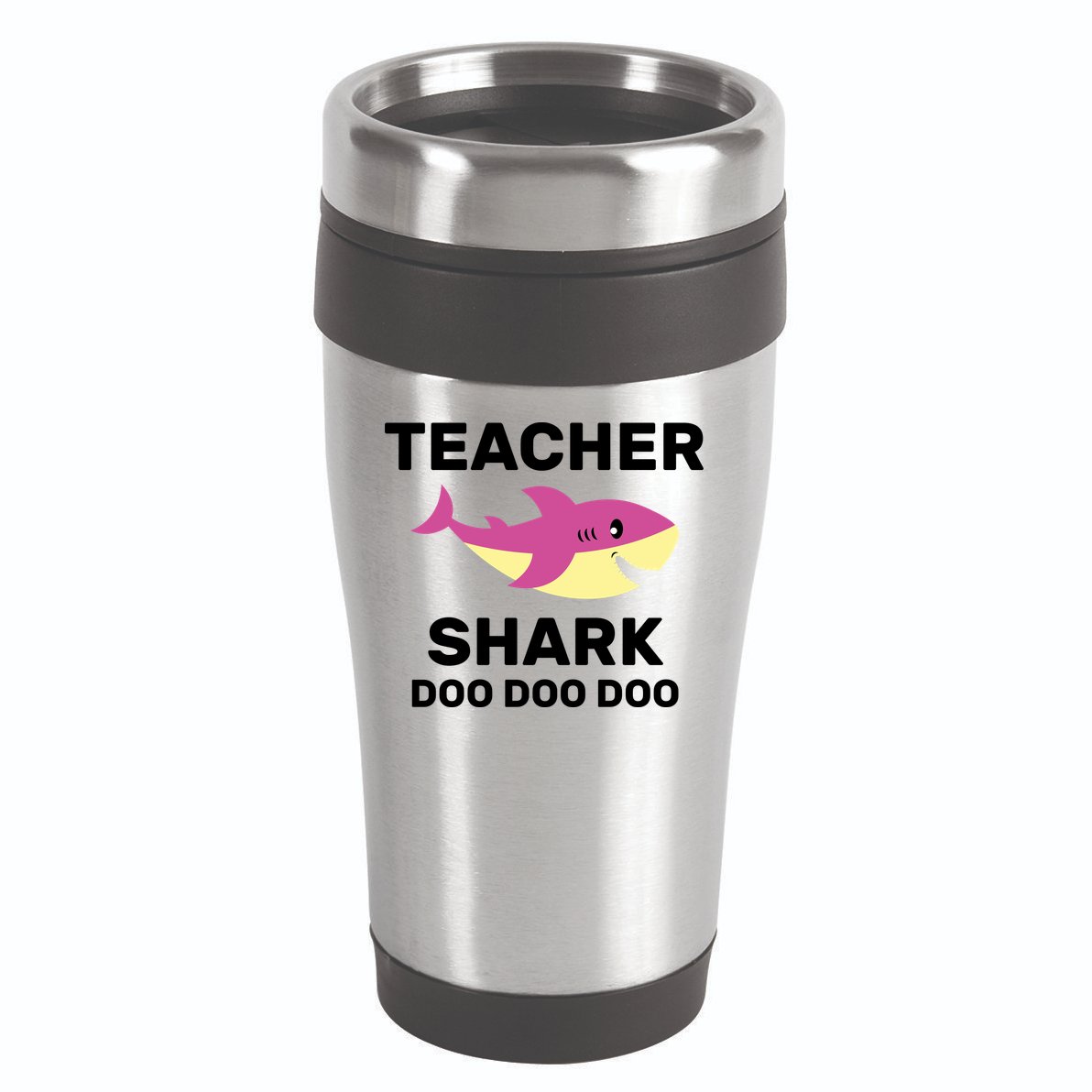 Teacher Shark 16oz Travel Tumbler
