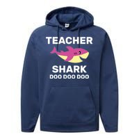 Teacher Shark Performance Fleece Hoodie