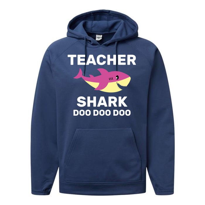 Teacher Shark Performance Fleece Hoodie