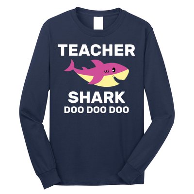 Teacher Shark Long Sleeve Shirt