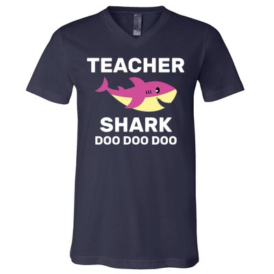 Teacher Shark V-Neck T-Shirt