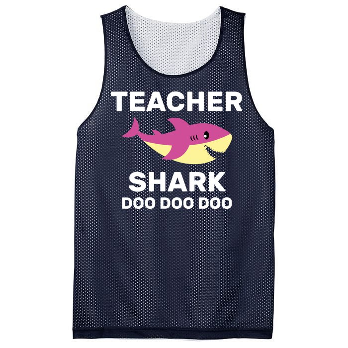 Teacher Shark Mesh Reversible Basketball Jersey Tank