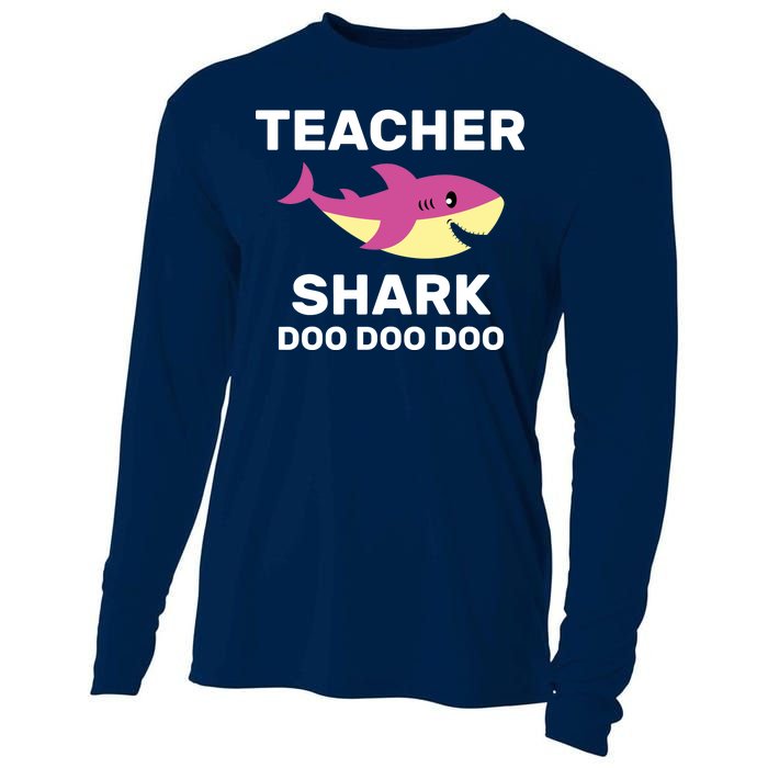 Teacher Shark Cooling Performance Long Sleeve Crew