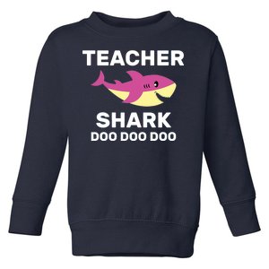 Teacher Shark Toddler Sweatshirt