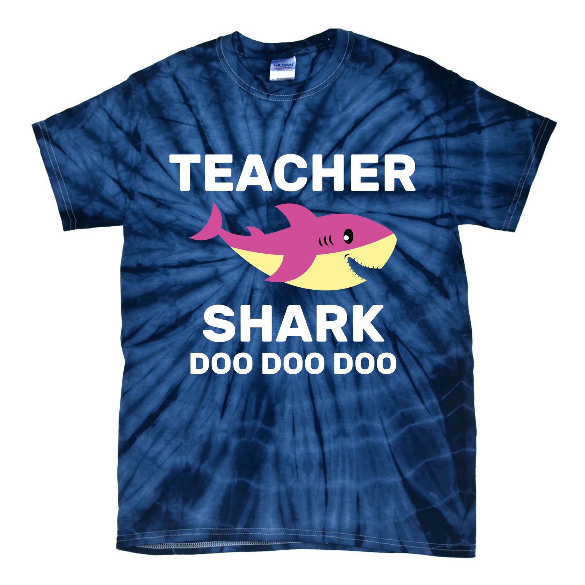 Teacher Shark Tie-Dye T-Shirt