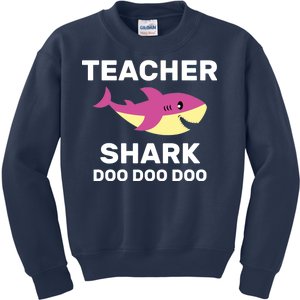 Teacher Shark Kids Sweatshirt