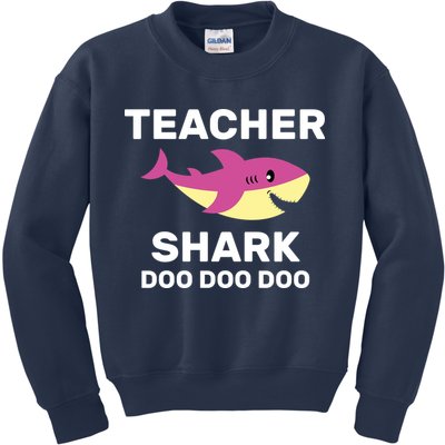 Teacher Shark Kids Sweatshirt