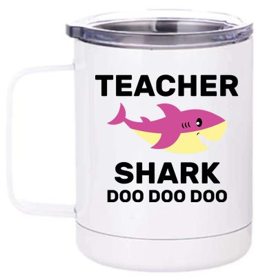 Teacher Shark 12 oz Stainless Steel Tumbler Cup