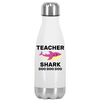 Teacher Shark Stainless Steel Insulated Water Bottle