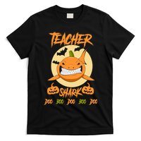 Teacher Shark Doo Boo Boo Pumpkin Halloween T-Shirt