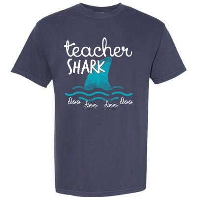 Teacher Shark Doo Doo Doo Garment-Dyed Heavyweight T-Shirt