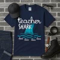 Teacher Shark Doo Doo Doo Tall T-Shirt