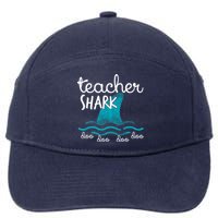 Teacher Shark Doo Doo Doo 7-Panel Snapback Hat