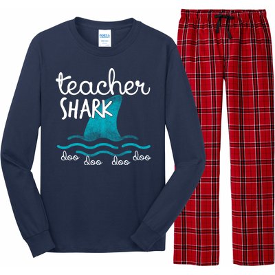 Teacher Shark Doo Doo Doo Long Sleeve Pajama Set