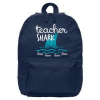 Teacher Shark Doo Doo Doo 16 in Basic Backpack
