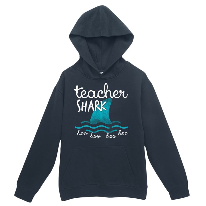 Teacher Shark Doo Doo Doo Urban Pullover Hoodie